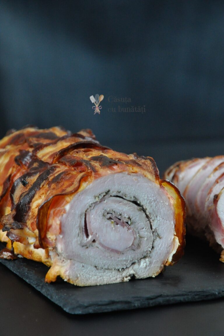 Rulada de porc cu kaizer, rețetă simplă, gustoasă și aspectuoasă – VIDEO
