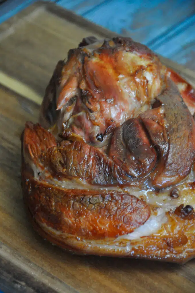 Ciolan la cuptor, rasol de porc gatit cu mirodenii in bere VIDEO 9 ciolan la cuptor proaspat