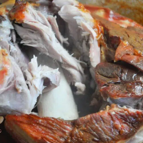 Ciolan la cuptor, rasol de porc gatit cu mirodenii in bere VIDEO 8 ciolan la cuptor in tava