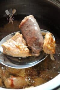 carne in untura pentru pranz