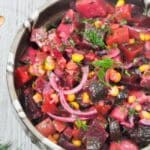 salata de sfecla rosie coapta