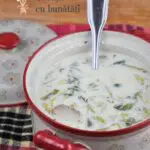 ciorba de salata verde cu afumatura