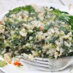 pilaf de orez cu urzici