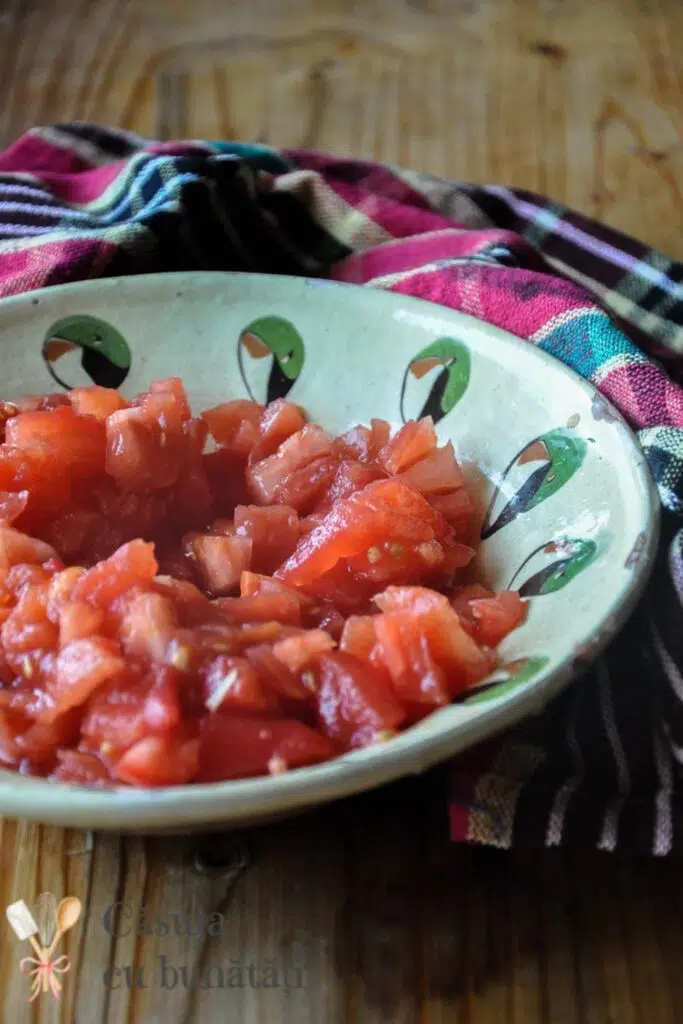 Concasse de rosii plus - bonus - cum se curăță roșiile de coaja VIDEO 1 concasse de rosii