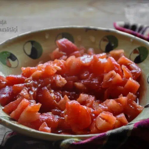 Concasse de rosii plus - bonus - cum se curăță roșiile de coaja VIDEO 12 concasser de rosii