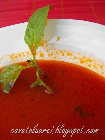 Supa de rosii cu busuioc, reteta simpla, in stil italian VIDEO 14 supa de rosii