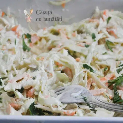 Salata Coleslaw, reteta simpla, ieftina, delicioasa VIDEO 4 salata coleslaw