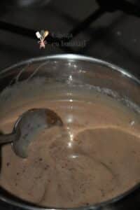 compozita de panna cotta cu cafea si ciocolata