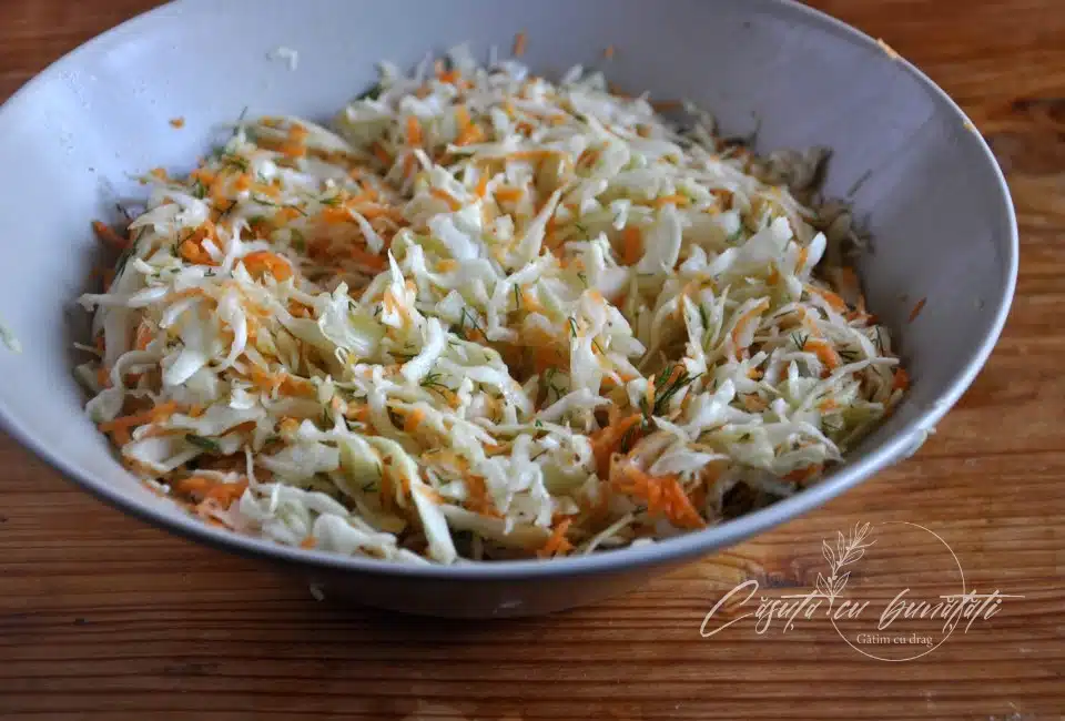 Salata de varza cu morcov si marar, simplă, sănătoasă, delicioasă VIDEO 2 salata de varza cu morcov si marar 2