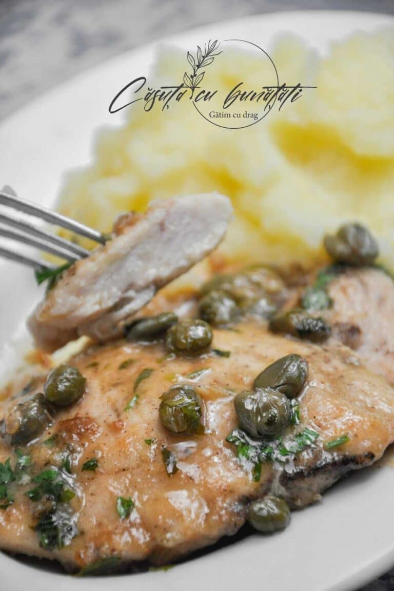 Pui piccata, reteta savuroasa si gata in maxim 30 minute VIDEO