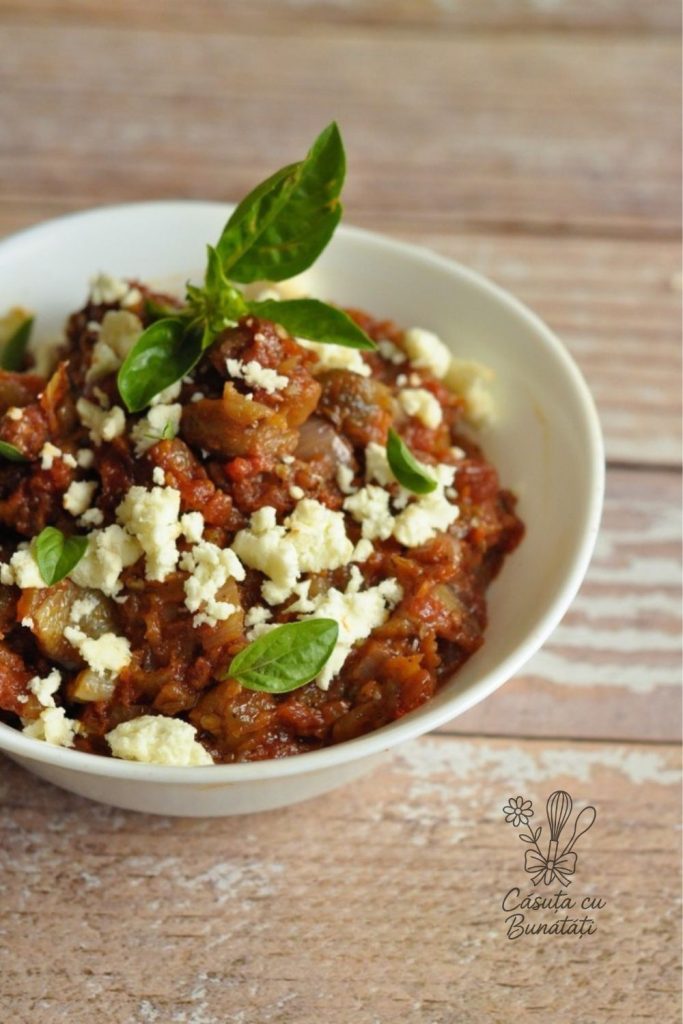 Vinete cu feta și busuioc – rețeta aromată inspirată din bucătăria turcească 6 rețetă de vinete cu feta